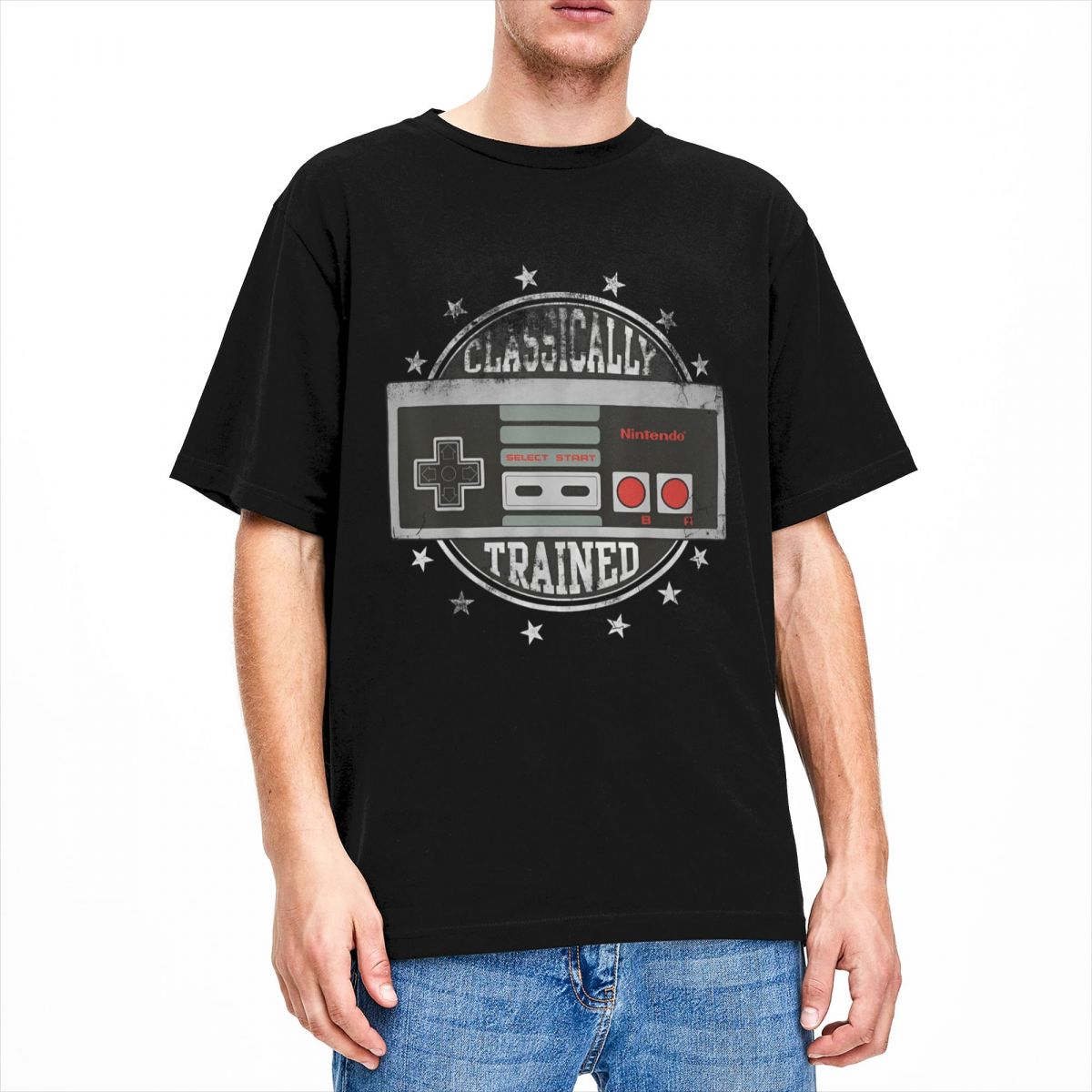 Nintendo NES Controller Classi - Retro Gaming T Shirt review and price