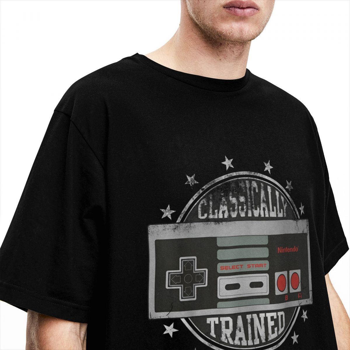 Nintendo NES Controller Classi - Retro Gaming T Shirt review and price