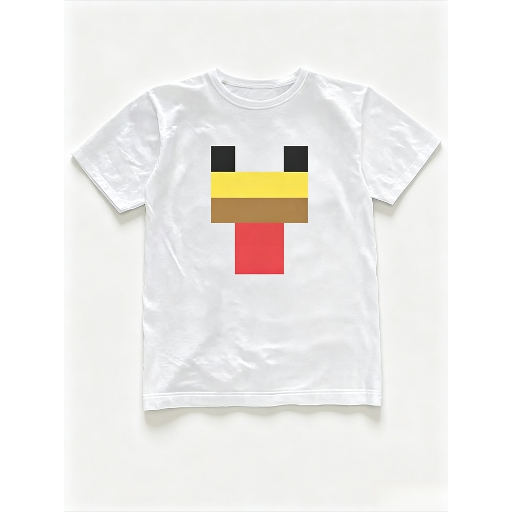 Minimal Pixel Chicken Face Gra - Retro Gaming T Shirt review and price