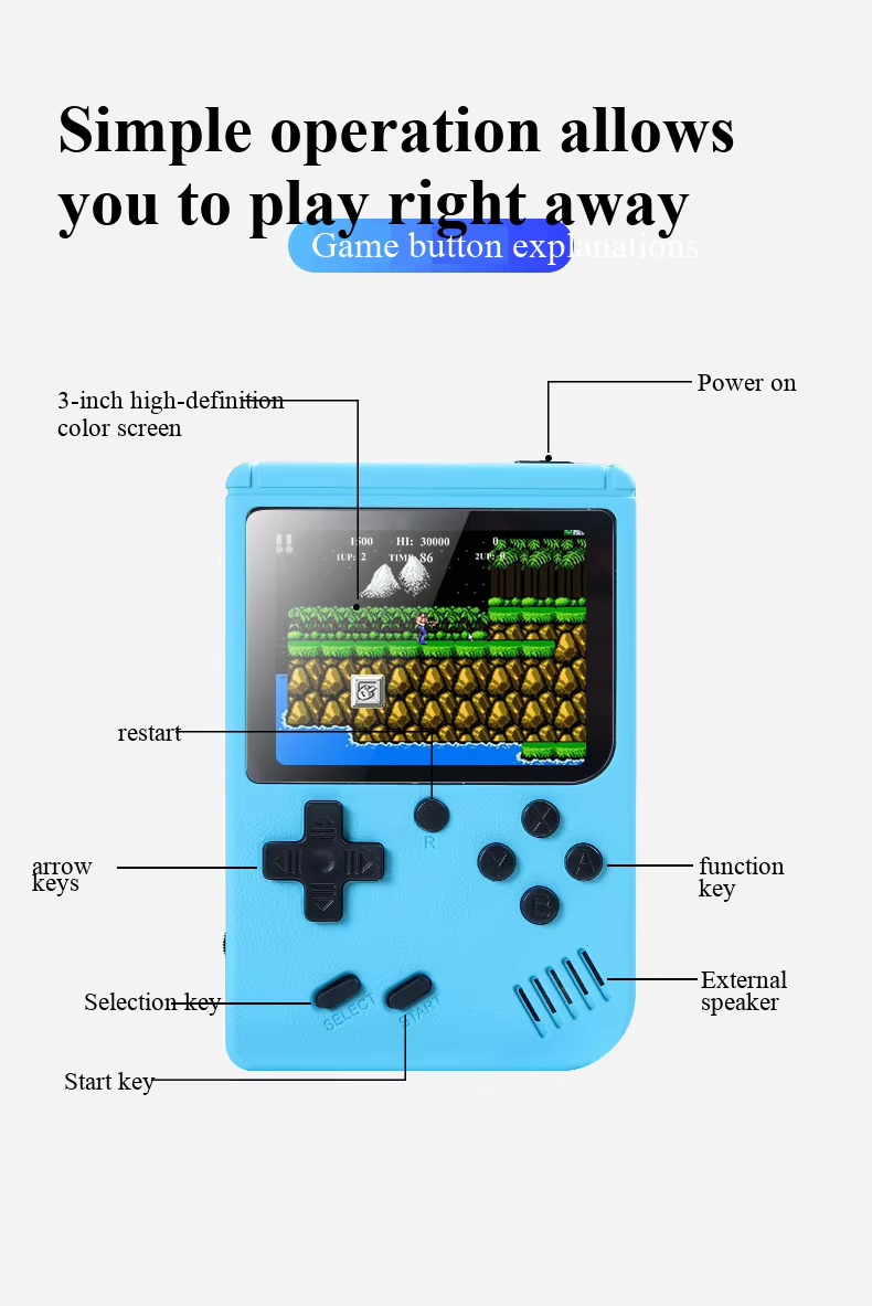 400 In 1 MINI Games Handheld G - Retro Gaming N64 review and price