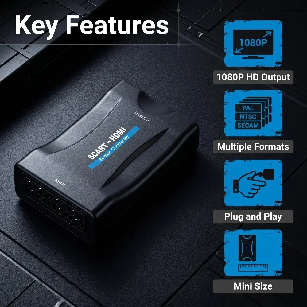 SCART To HDMI-Compatible Conve - Scart To Hdmi review and price