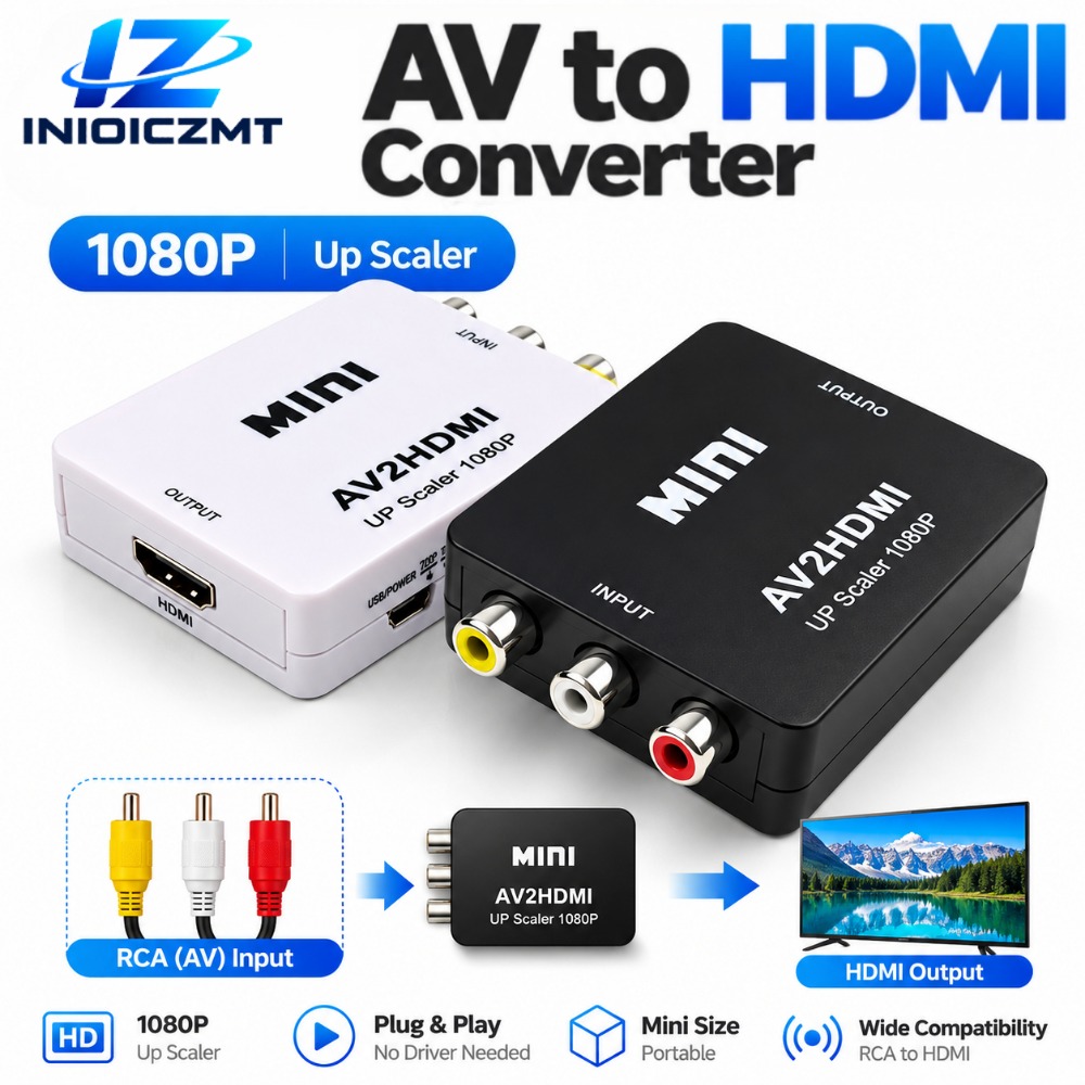 1080P RCA AV To HDMI Converter - Retro Gaming N64 review and price