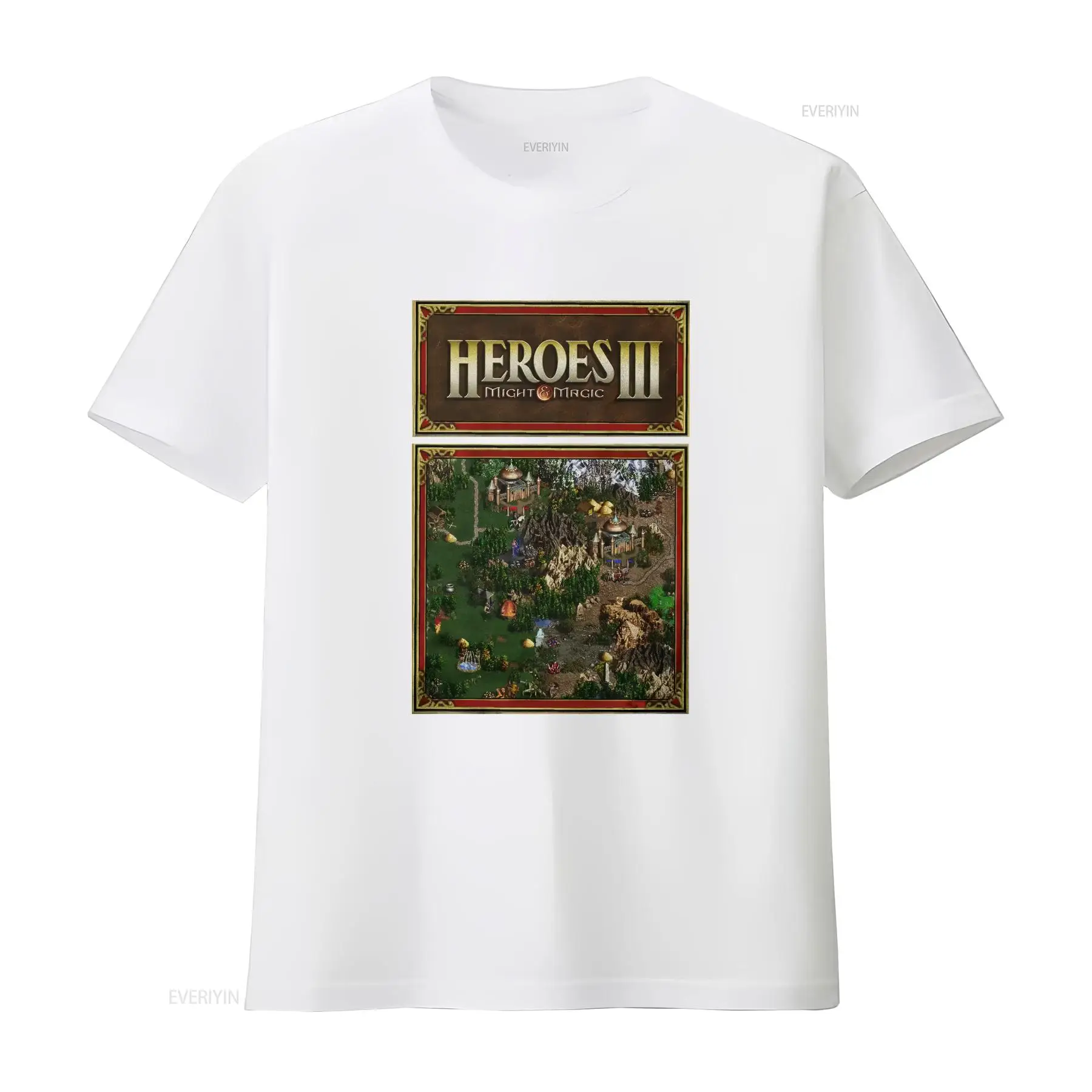 Heroes Map of Might And Magic  - Retro Gaming T Shirt review and price
