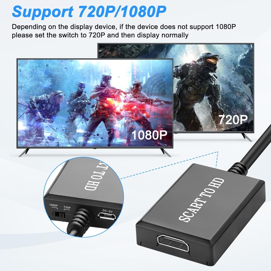 SCART To HDMI-compatible Video - Scart To Hdmi review and price